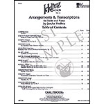 The Jascha Heifetz Collection, Volume 3, violin arrangements and transcriptions with piano; (Carl Fischer)