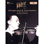 The Jascha Heifetz Collection, Volume 3, violin arrangements and transcriptions with piano; (Carl Fischer)