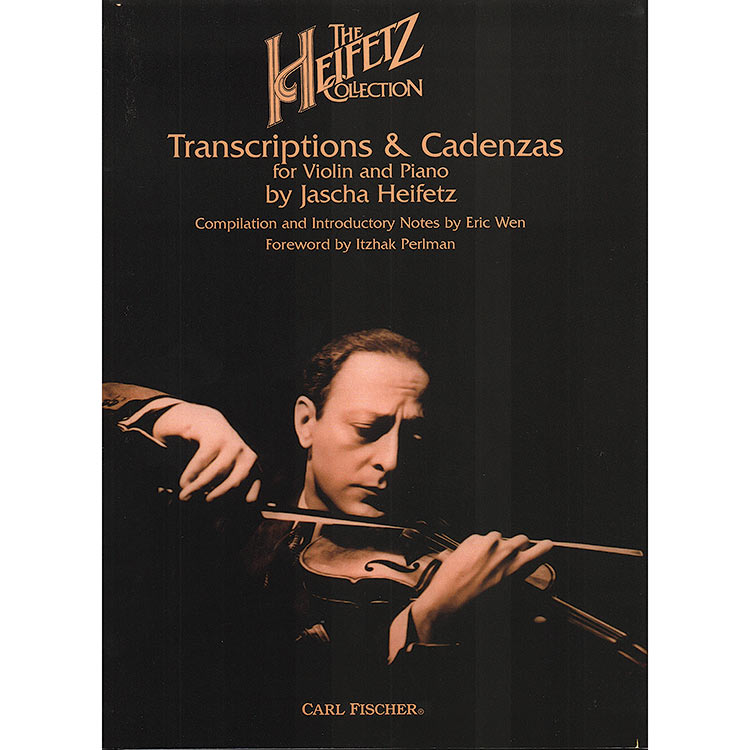 The Jascha Heifetz Collection, Volume 1, violin transcriptions & cadenzas with piano (Carl Fischer)