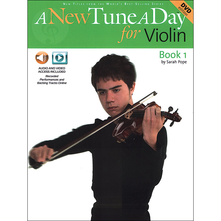 A New Tune a Day, Book 1 for violin, with online audio access; Sarah Pope (Boston Music Company), updated