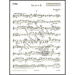 Sonata in E Major (1935), for violin and piano; Paul Hindemith (Schott)