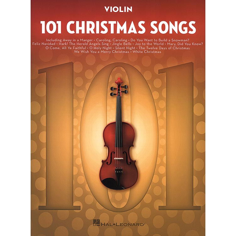 101 Christmas Songs for Violin (Hal Leonard)