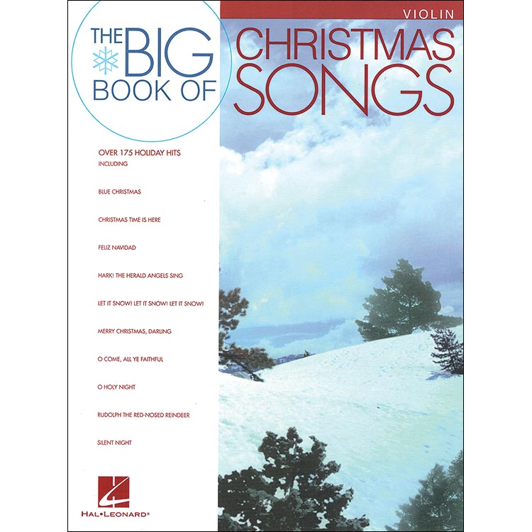 The Big Book of Christmas Songs, for violin (Hal Leonard)