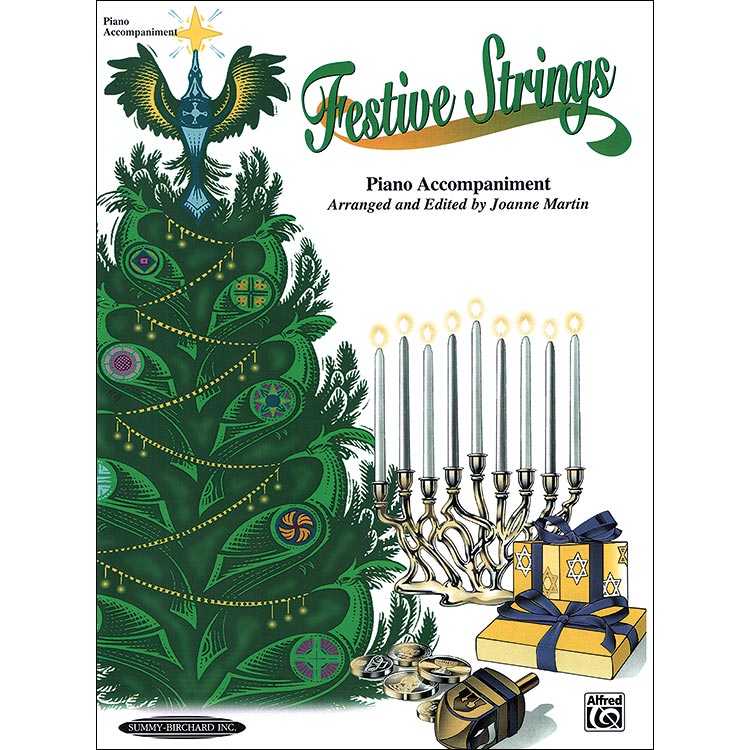 Festive Strings, piano accompaniment (for violin, viola or cello) (Summy-Birchard)