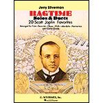 Ragtime Solos and Duets, 20 favorites, for violin and piano; Scott Joplin (G. Schirmer)