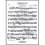 Ragtime: 6 Rags for Violin and Piano (arr. Itzhak Perlman); Scott Joplin (Schirmer)