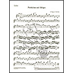 Praeludium and Allegro, for violin and piano; Fritz Kreisler (Schott)
