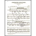 Symphonie Espagnole, for violin and piano (urtext); Edouard Lalo