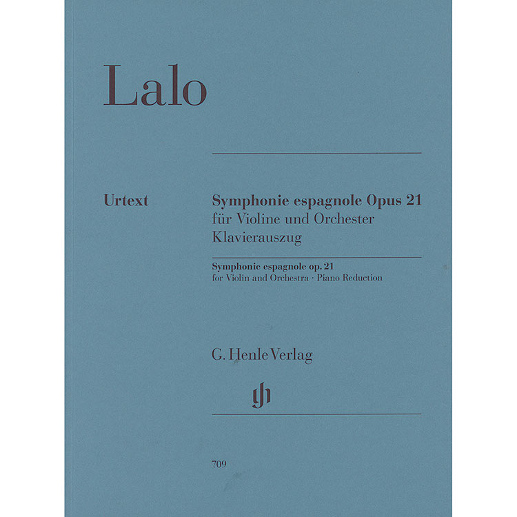 Symphonie Espagnole, for violin and piano (urtext); Edouard Lalo