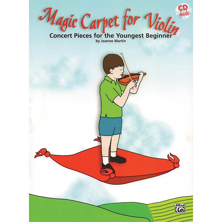 Magic Carpet for Violin, book with online audio; Joanne Martin (Alf)