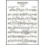 Meditation from "Thais" for violin and piano; Jules Massenet (International Music)