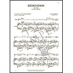 Meditation from "Thais" for violin and piano; Jules Massenet (International Music)