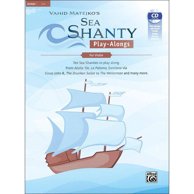 Sea Shanty Play-Alongs for violin (with CD and online audio) by Vahid Matejko