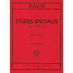 Etudes Speciales, op. 36, book 1, violin; Jacques-Fereol Mazas (International)