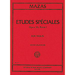 Etudes Speciales, op. 36, book 1, violin; Jacques-Fereol Mazas (International)