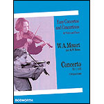Concerto No. 1 in G Major, K.207 for violin and piano; Wolfgang Amadeus Mozart