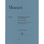 Concerto No. 3 in G Major, K.216, for violin and piano (urtext); Wolfgang Amadeus Mozart