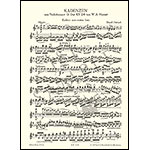 Concerto No. 3 in G Major, K.216, for violin and piano; Wolfgang Amadeus Mozart