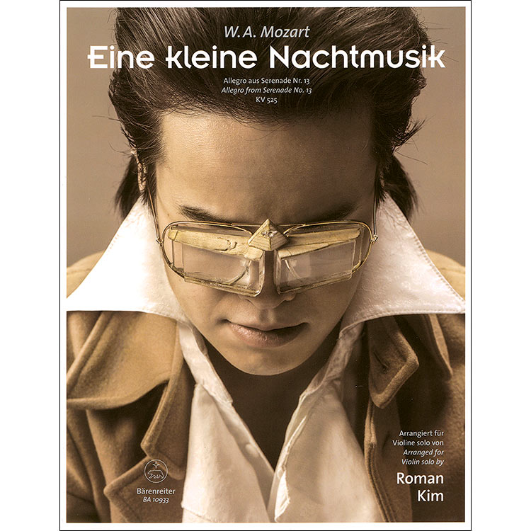 Serenade No. 13 in G Major, K.525 ''Eine Kleine Nachtmusik'', movement 1 for solo violin (arr. Kim); Wolfgang Amadeus Mozart