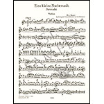 Serenade No. 13 in G Major, K.525 ''Eine Kleine Nachtmusik'' for violin and piano; Wolfgang Amadeus Mozart