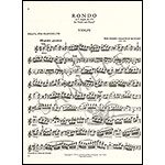 Rondo in C Major, K.373, for violin and piano; Wolfgang Amadeus Mozart