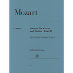 Sonatas, Vol. 2 (Aurnhammer, or Early Viennese) for piano and violin (urtext); Wolfgang Amadeus Mozart