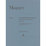 Wunderkind Sonatas, Volume 1, (K. 6-9), for piano and violin (urtext); Wolfgang Amadeus Mozart