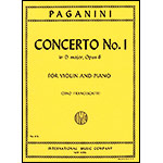 Concerto No. 1 Op. 6 in D Major, for violin and piano (Francescatti); Nicolo Paganini