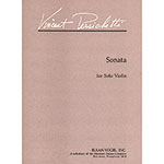 Sonata for Solo Violin; Vincent Persichetti (Elkan-Vogel)