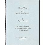 Three Pieces for Violin and Piano, Ben Peterson (Polaris Music)