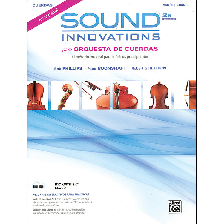Sound Innovations para Orquesta de cuerdas, Libro 1, Segunda edición, en español, Violin