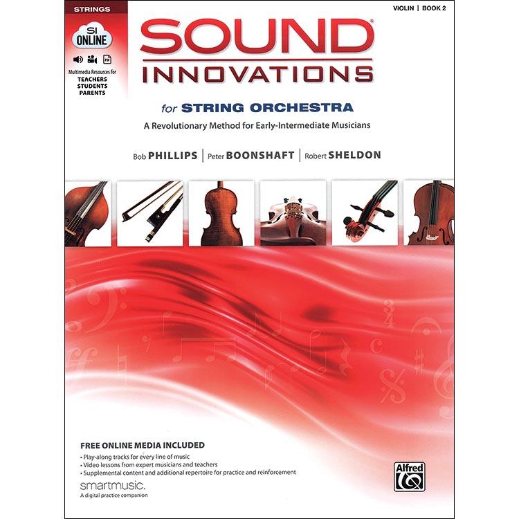 Sound Innovations, Violin Book 2, with online audio access (Alfred)