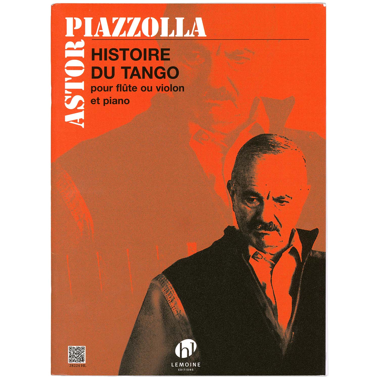 Histoire du Tango for violin (or flute) and piano; Astor Piazzolla ...