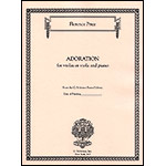 Adoration, for violin or viola and piano; Florence Price (Schirmer)
