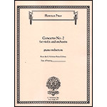 Concerto No. 2 in D minor for Violin and Piano; Florence Price (Schirmer)