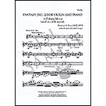 Fantasy No. 2 in F-sharp minor for Violin and Piano; Florence Price (Schirmer)