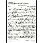 Concerto No. 1 in D Major, Op. 19, Violin and Piano; Sergei Prokofiev (Boosey & Hawkes)