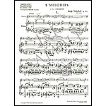 Five Melodies, Op. 35a, Violin and Piano; Sergei Prokofiev (Boosey & Hawkes)