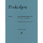 Five Melodies, Op. 35a, Violin and Piano; Sergei Prokofiev