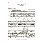 Vocalise, Op. 34, No. 14, for violin and piano (Gingold); Sergei Rachmaninoff (International)