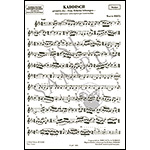 Kaddisch (from Two Hebrew Melodies) for violin and piano; Maurice Ravel