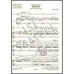 Sonata for violin and piano; Maurice Ravel