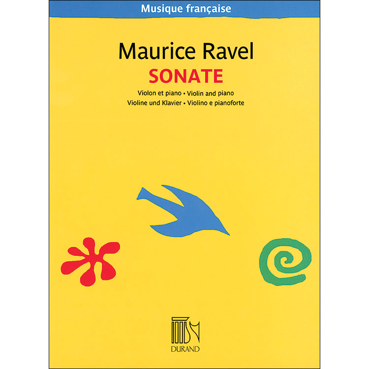 Sonata for violin and piano; Maurice Ravel