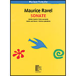 Sonate for violin and piano; Maurice Ravel (Durand)