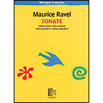 Sonata for violin and piano; Maurice Ravel