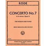 Concerto No. 7 in A Minor, Op. 9, for violin and piano; Pierre Rode (International)