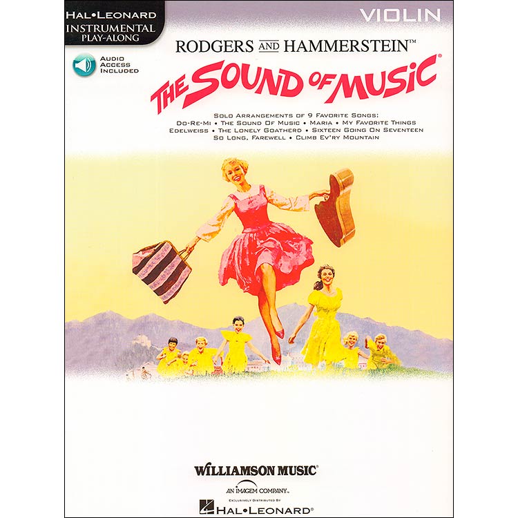 The Sound of Music, Book with audio access, for violin; Richard Rodgers (Hal Leonard)