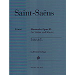 Havanaise, Op. 83 for violin and piano (urtext); Camille Saint-Saens