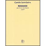 Romance, for violin and piano, opus 37; Camille Saint-Saens (Durand)