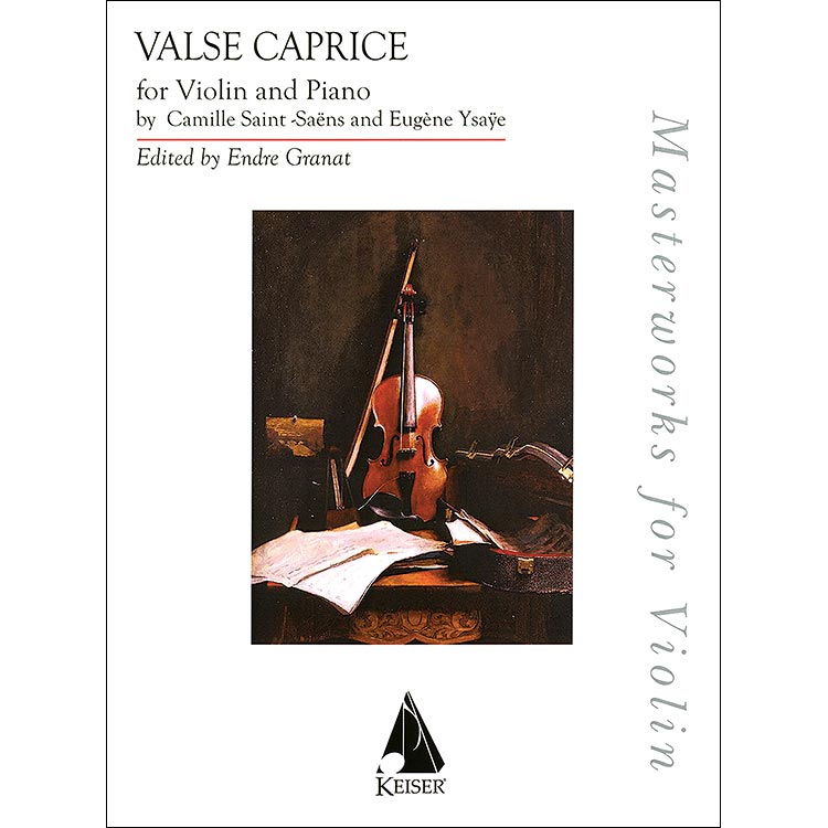 Valse Caprice for violin and piano; Camille Saint-Saens / Eugene Ysaye